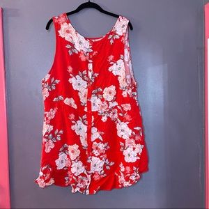 High Low Sleeveless Top